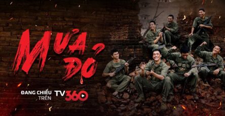 Poster phim "Mưa Đỏ" – Tác phẩm điện ảnh chiến tranh gây sốt phòng vé với những thước phim bi tráng về lịch sử dân tộc.