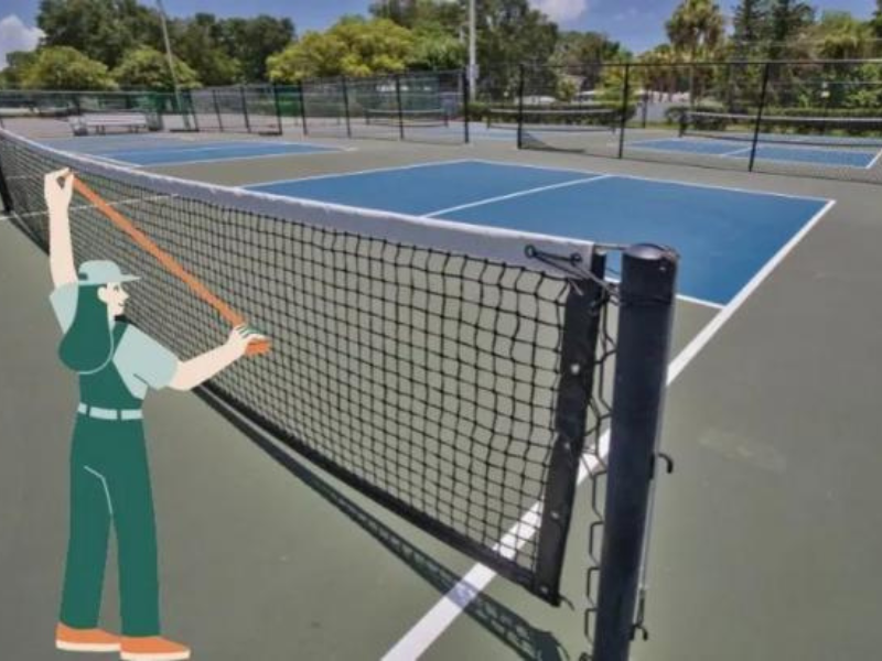 Chiều cao lưới Pickleball là thông số kỹ thuật quan trọng nhất định hình lối chơi và chiến thuật của bộ môn này.