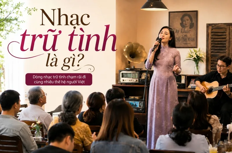 Nhạc trữ tình tập trung thể hiện cảm xúc, ký ức và thế giới nội tâm thông qua giai điệu cùng ca từ giàu hình ảnh.