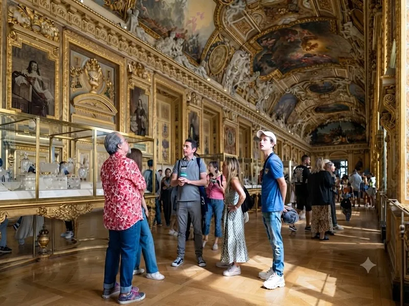 Khám phá Louvre là hành trình tìm hiểu lịch sử và nghệ thuật